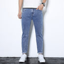 Fashion Simple Men's Small Feet Jeans. Denim,Jeans,Small Feet