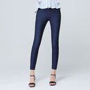 Fashion Simple Ladies Ice Silk Soft Jeans.