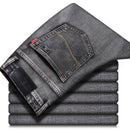 Men's Slim Straight Long Jeans. Denim,Jeans,Long,Slim,Straight