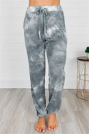 Women's Tie-Dye Printing Small Feet Lantern Casual Pants Women.