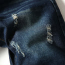 Thin men's denim shorts. Cotton,Denim,Shorts