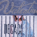 Women's All-match Ripped Patch Denim Jacket Top
