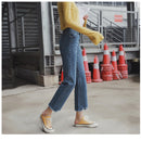 Fall New Style Jeans Women's Straight Leg Women. Jeans