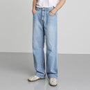 Men's Loose Washable Wide Leg Jeans. Denim,Jeans,Loose,Wide