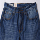 Men's Flared Long Loose Fit Jeans. Denim,Flare,Jeans,Long,Loose