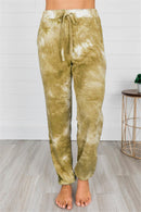 Women's Tie-Dye Printing Small Feet Lantern Casual Pants Women.