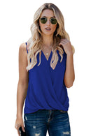 Solid Color V-neck Bottoming Ladies Vest. Shirt,Sleeveless,top,V-Neck