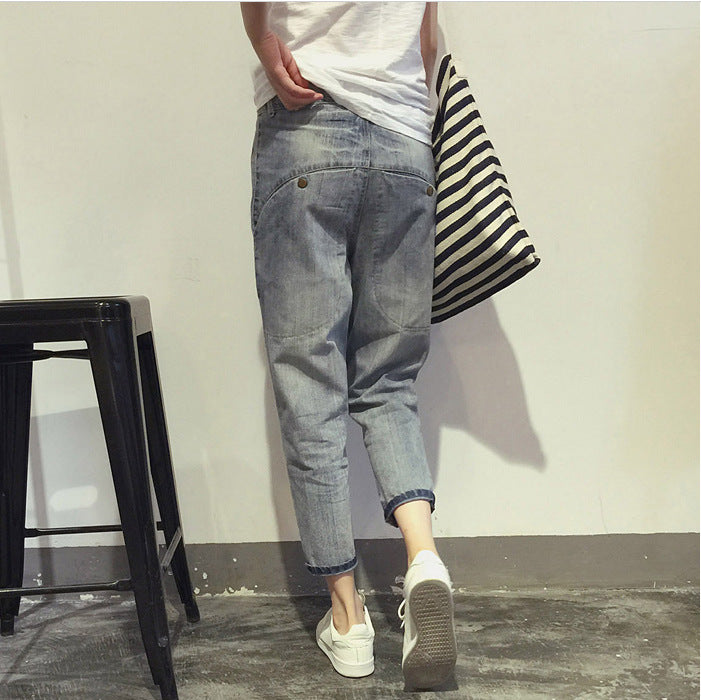 Korean Style New Slim Stretch Women's Jeans.