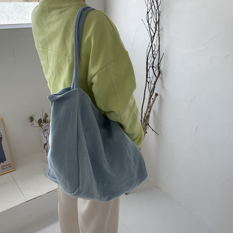 Vintage Canvas Bag Washed Denim. Bag,Cotton,Denim