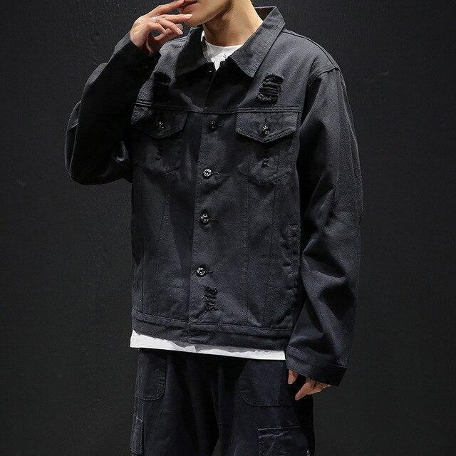 Men's denim jacket.