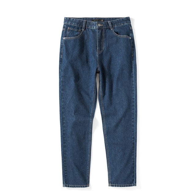 Denim Jeans Men New Loose Cotton Jeans Man Autumn Tap. Denim,Jeans,Loose