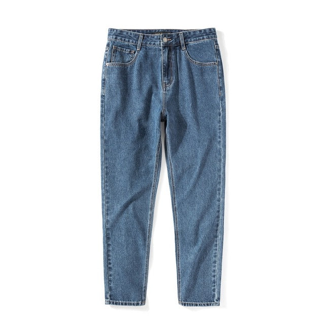 Denim Jeans Men New Loose Cotton Jeans Man Autumn Tap. Denim,Jeans,Loose