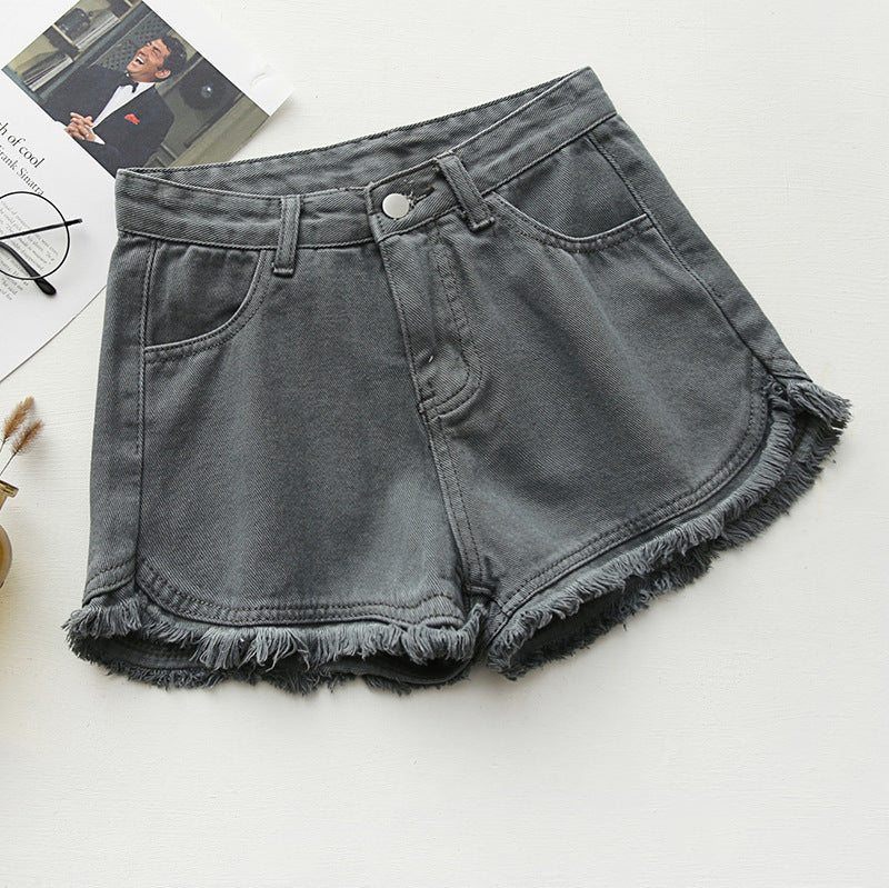 Newsummer Women Short Jeans Ladies Denim Pants Trousers.