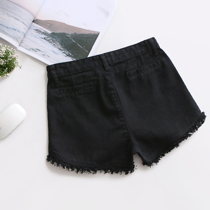 Newsummer Women Short Jeans Ladies Denim Pants Trousers.