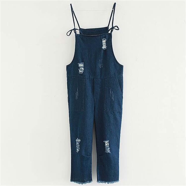 Women's Jumpsuit Denim Romper Overalls.