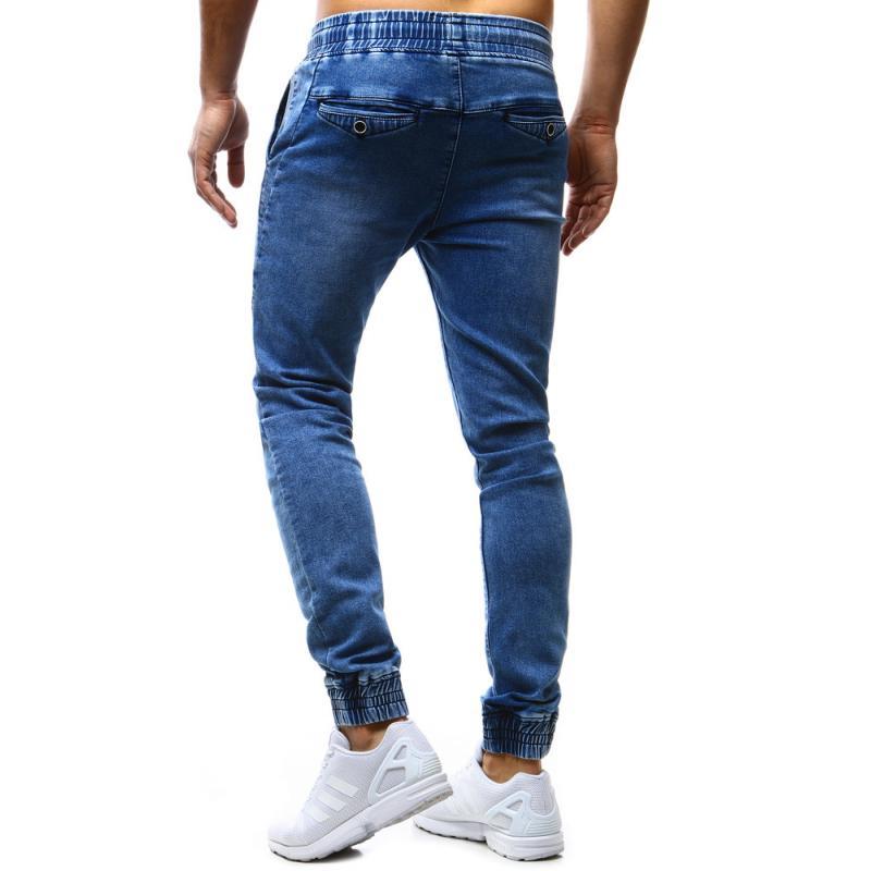 Men's Casual Small Feet Jeans - Solid Color, Retro, Slim Stretch. Retro,Slim,Small Feet,Stretch