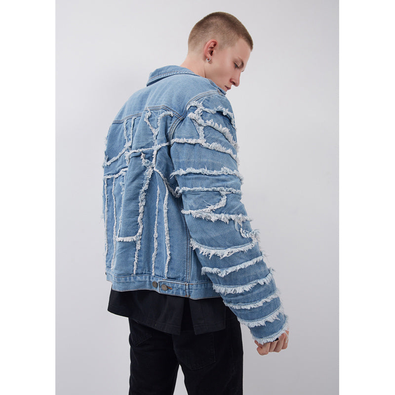 Casual denim jacket denim