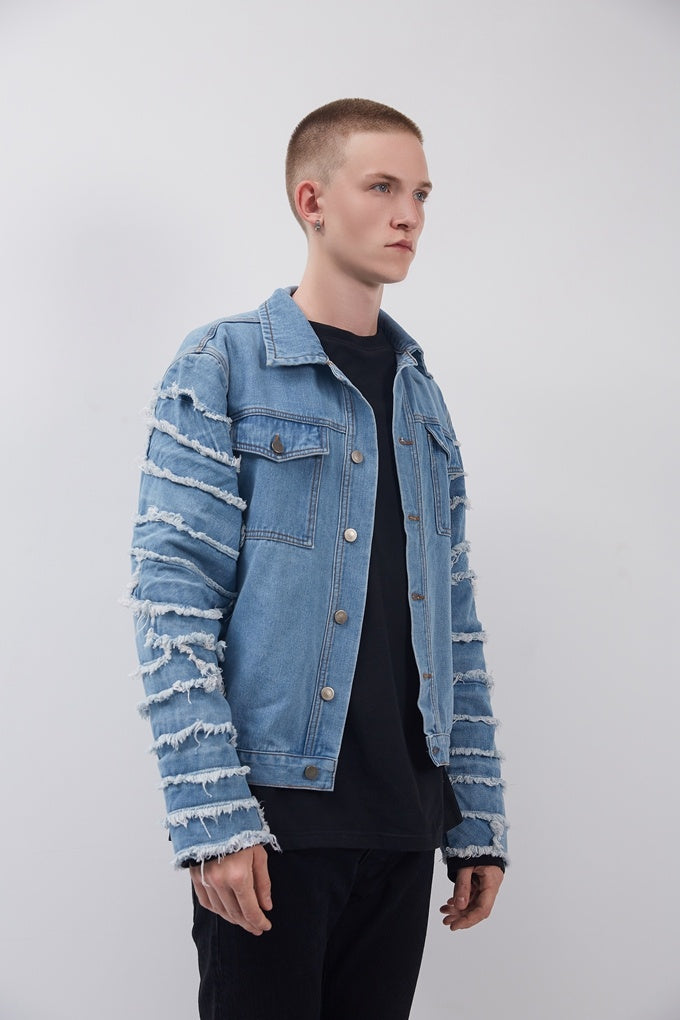 Casual denim jacket denim