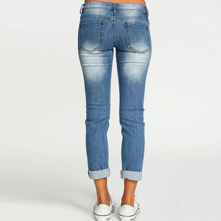 Women's Slim-Fit Jeans.