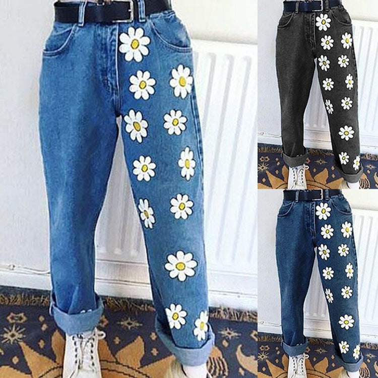 Printed Slim Jeans.