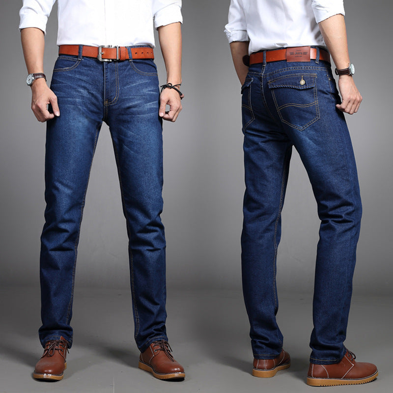 Men's Summer Wear-resistant Jeans. Denim,Jeans,Straight