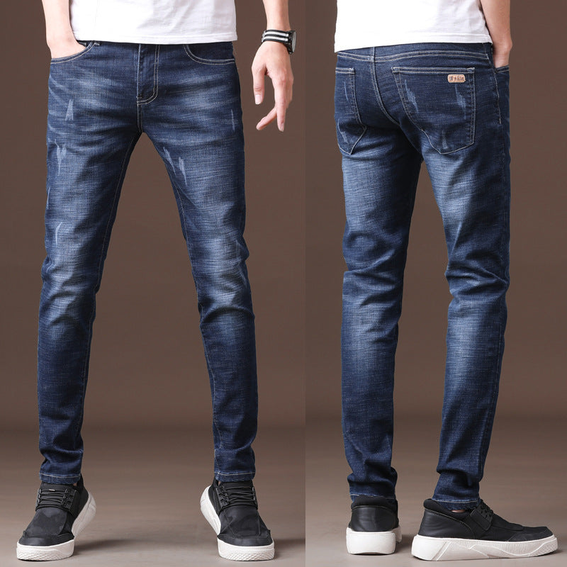 Spring & Autumn New Men's Jeans. Dark,Denim,Jeans,Slim