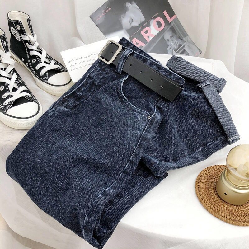 Versatile Straight Loose Wide Leg Jeans For Women.