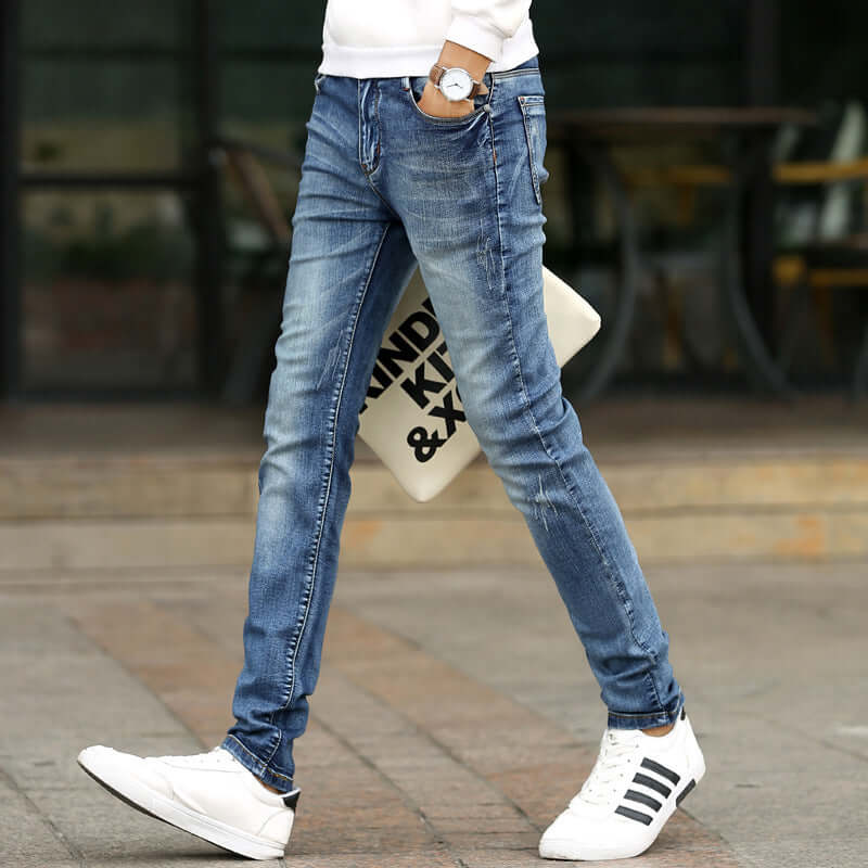 Men's slim fit jeans. Cotton,Denim,Jeans