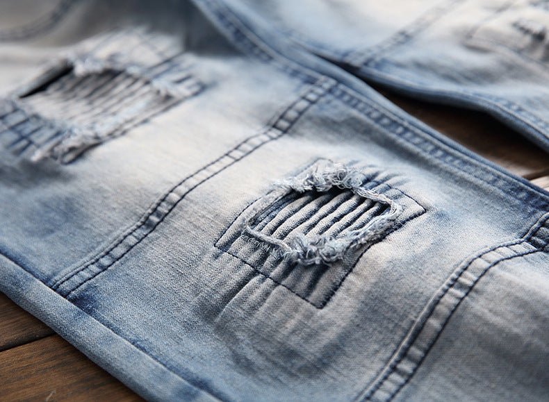 Men's Patch and Fade Jeans. Cotton,Denim,Faded,Jeans,Patch