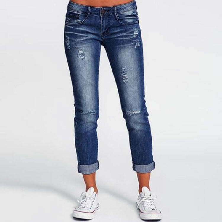 Women's Slim-Fit Jeans.