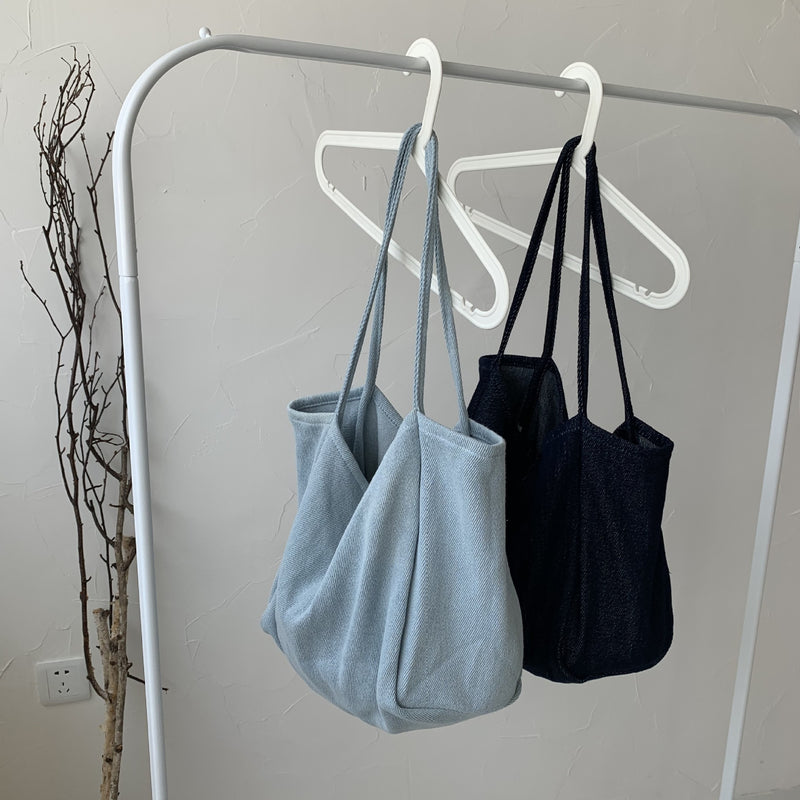 Vintage Canvas Bag Washed Denim. Bag,Cotton,Denim