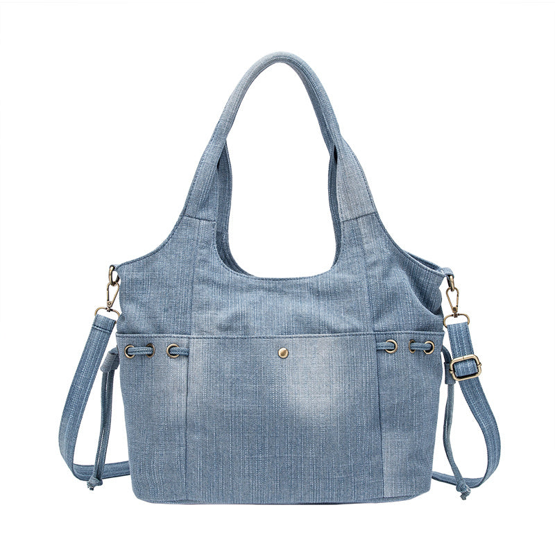 Fashion Denim Bag. Bag,Cotton,Denim