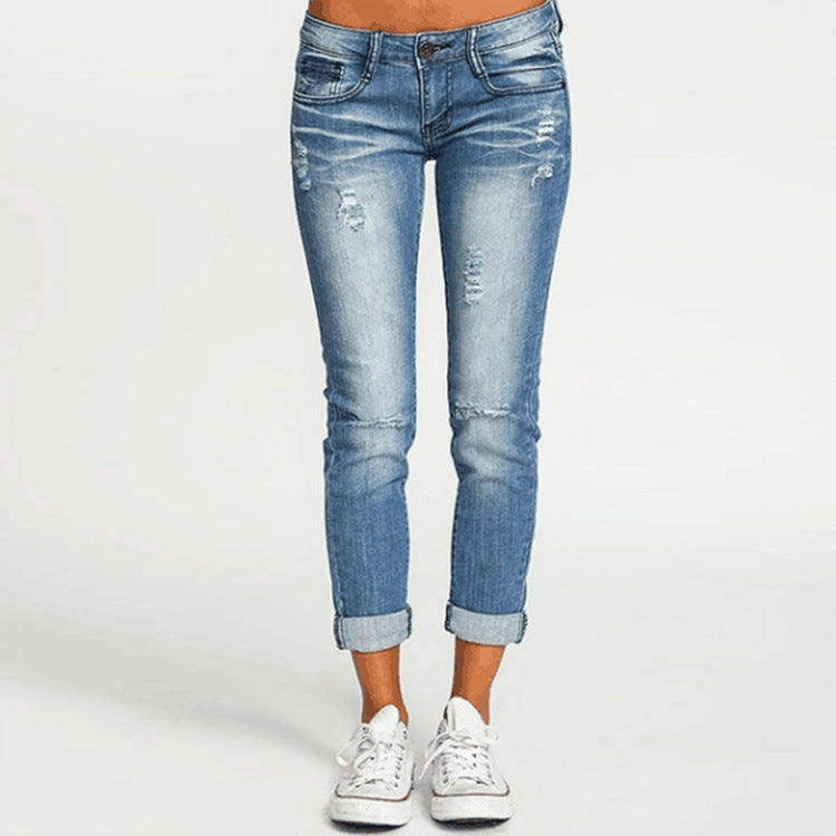 Women's Slim-Fit Jeans.