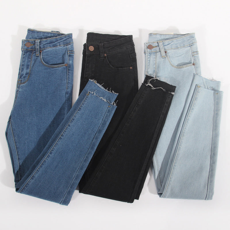 Women's Pencil Jeans. Cotton,Denim,Pencil