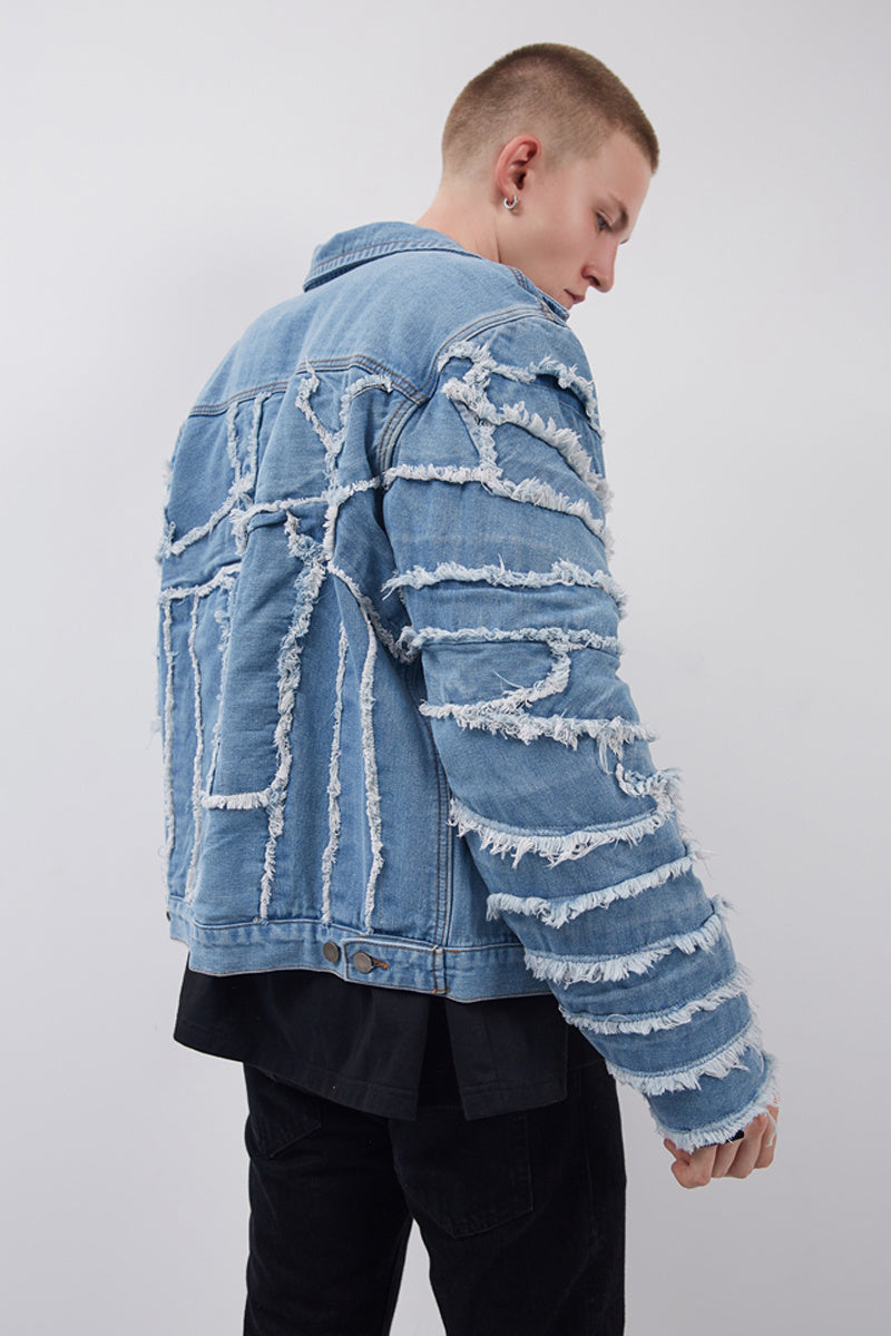 Casual denim jacket denim