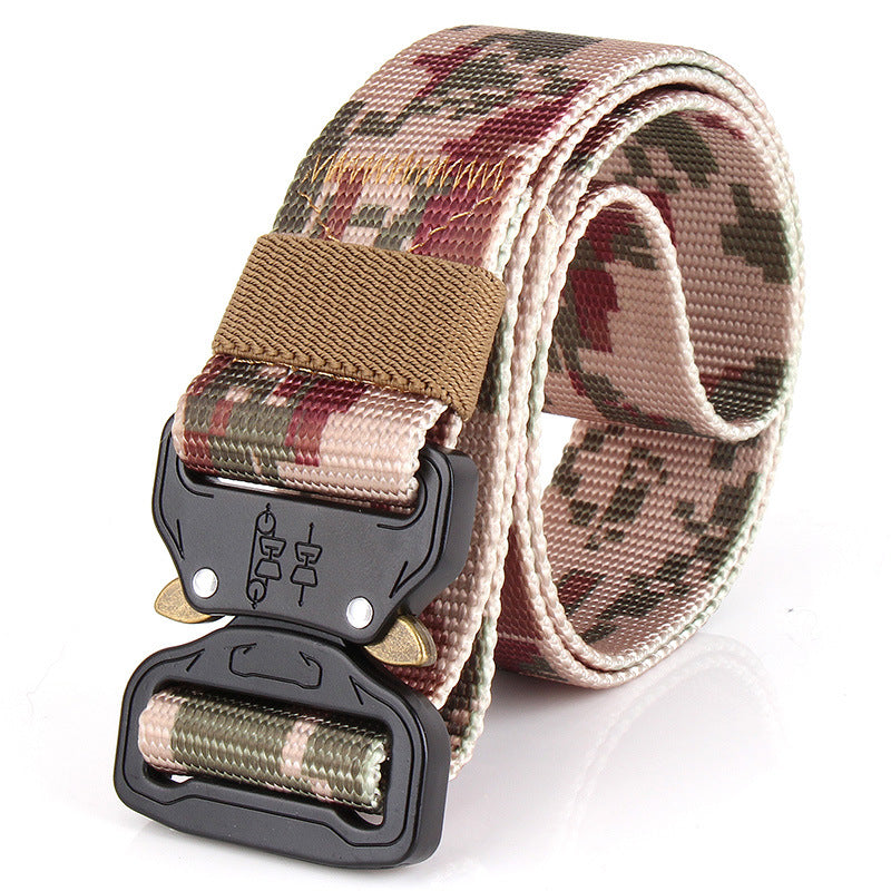 Outdoor Tactics Camouflage Belt Multifunctional Nylon Tooling Outer Belt Belt Outdoor Training Belt 38cm. Belt