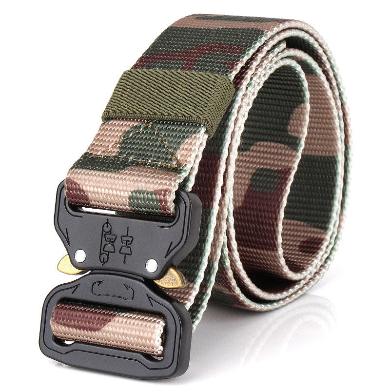 Outdoor Tactics Camouflage Belt Multifunctional Nylon Tooling Outer Belt Belt Outdoor Training Belt 38cm. Belt