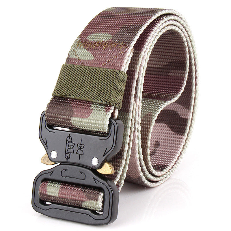 Outdoor Tactics Camouflage Belt Multifunctional Nylon Tooling Outer Belt Belt Outdoor Training Belt 38cm. Belt