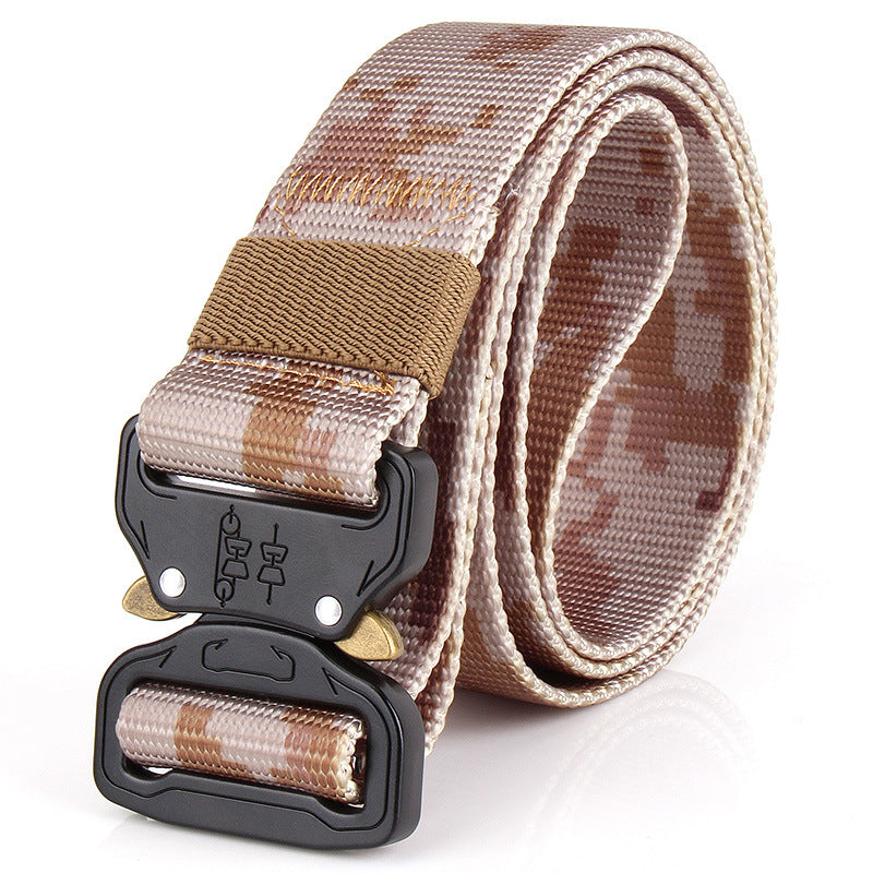 Outdoor Tactics Camouflage Belt Multifunctional Nylon Tooling Outer Belt Belt Outdoor Training Belt 38cm. Belt