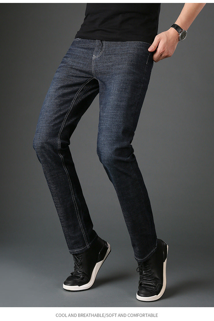 Men's Straight-Leg Slim-Fit Jeans. Denim,Jeans,Slim,Straight