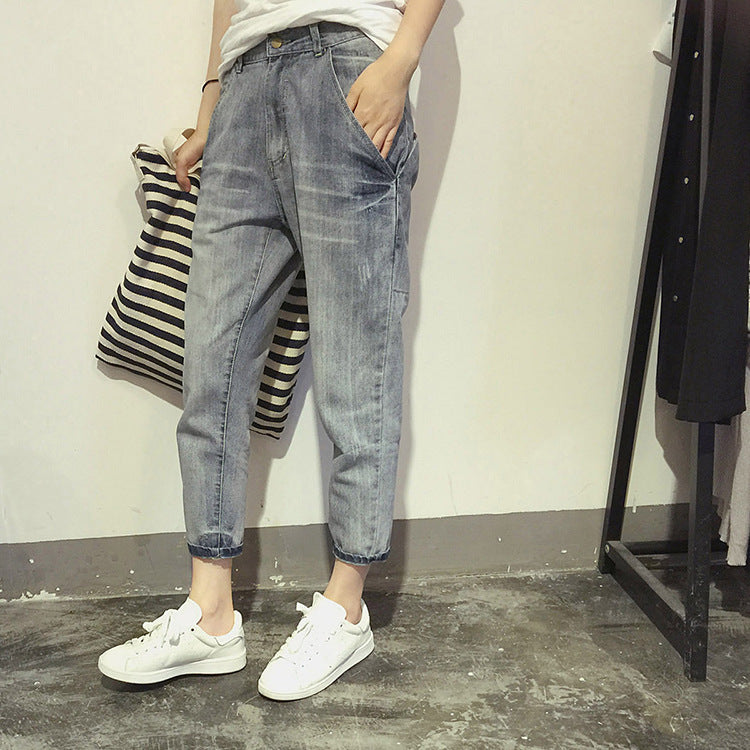 Korean Style New Slim Stretch Women's Jeans.