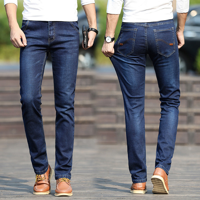 Stretch Straight Leg Jeans. Denim,Jeans,Straight,Stretch