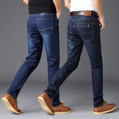 Men's Summer Wear-resistant Jeans. Denim,Jeans,Straight