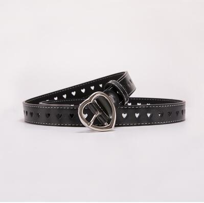 Heart Buckle Hole Belt. Belt,Buckle,Hearts