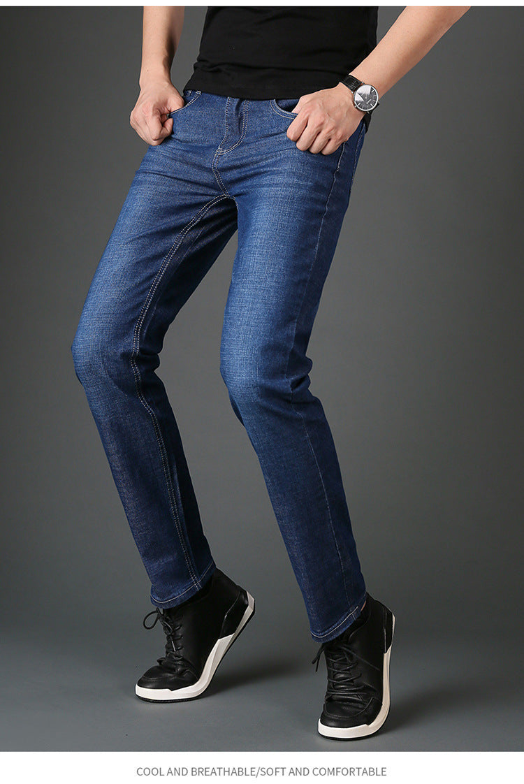 Men's Straight-Leg Slim-Fit Jeans. Denim,Jeans,Slim,Straight