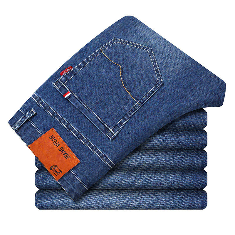 Men's Straight-Leg Slim-Fit Jeans. Denim,Jeans,Slim,Straight