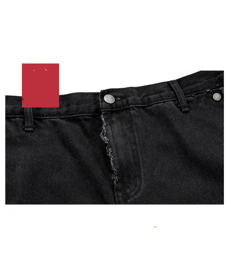 Micro Flared Wide Leg Black Jeans. Dark,Denim,Flare,Jeans,Wide