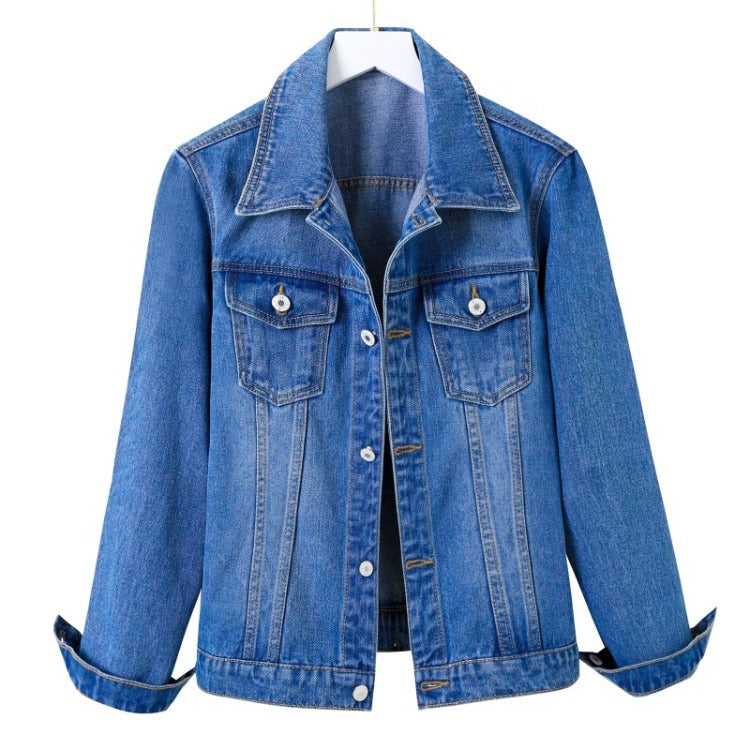 Denim Jacket Women's. Cotton,Denim,Jacket