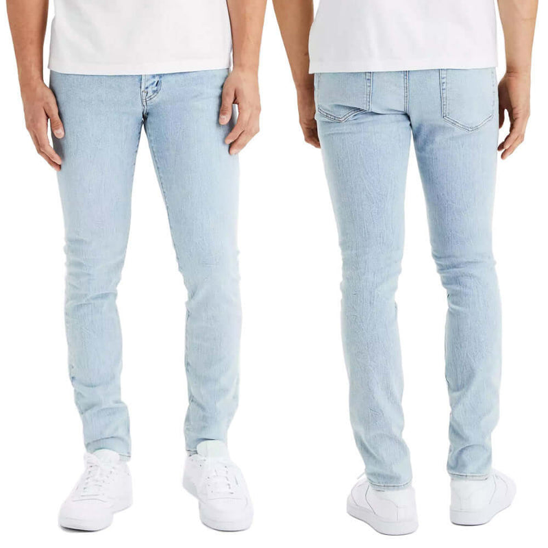 Fashion High-quality Washed Men's Jeans Slim-fit Stretch Men's Jeans. Cotton,Denim,Jeans