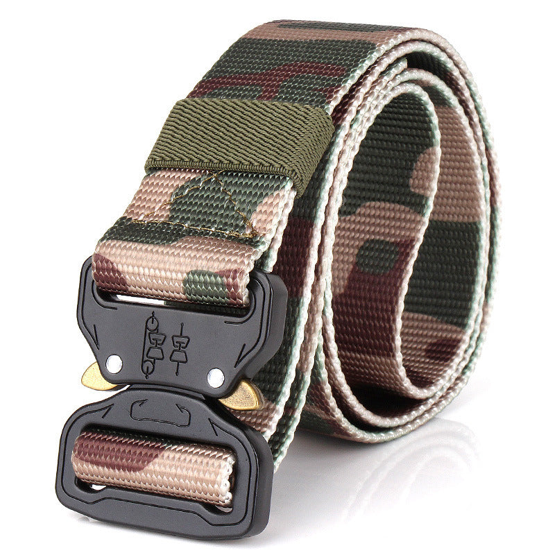 Outdoor Tactics Camouflage Belt Multifunctional Nylon Tooling Outer Belt Belt Outdoor Training Belt 38cm. Belt
